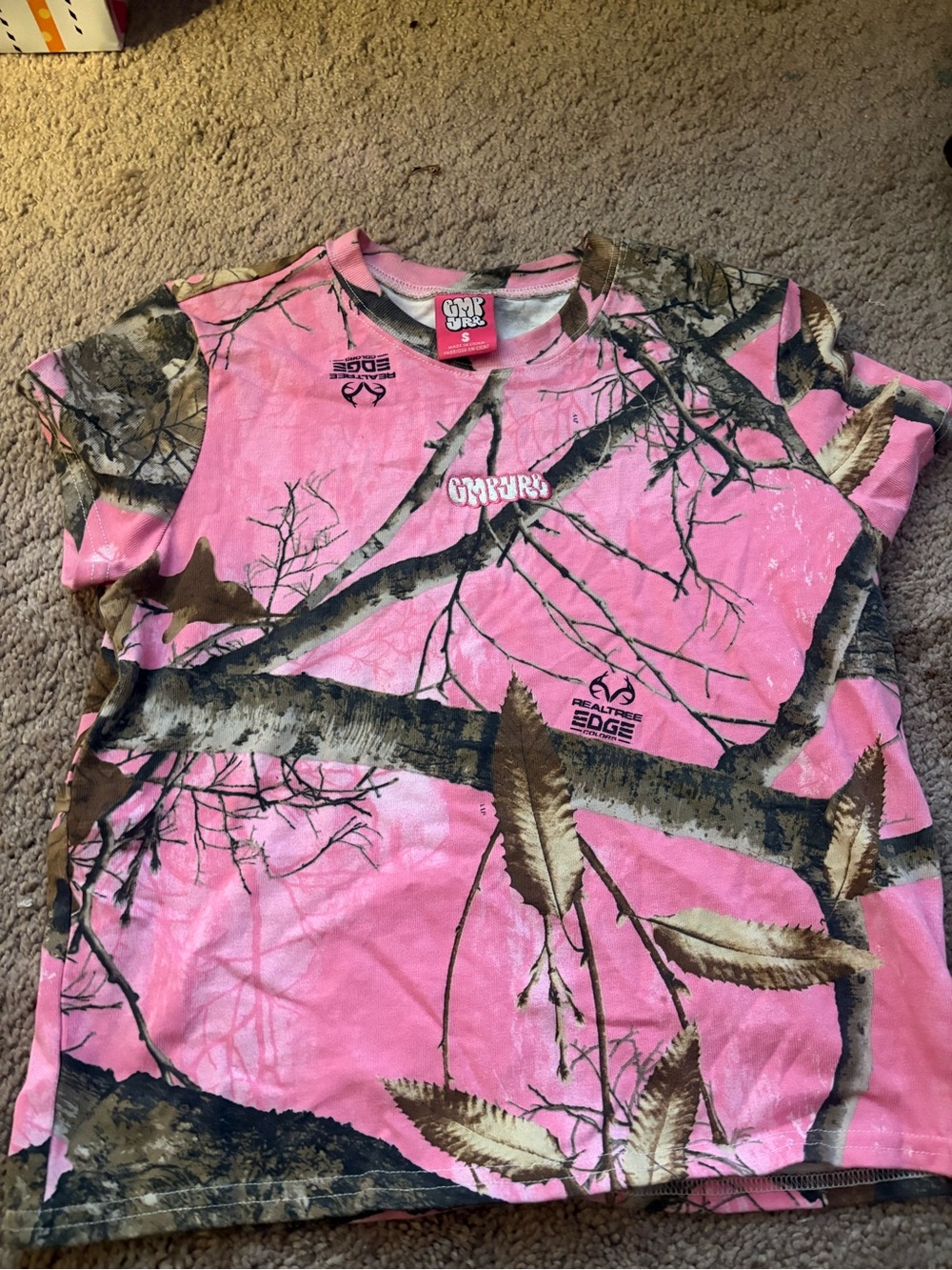Zumiez Pink Realtree EDGE Camo Short Sleeve Tee